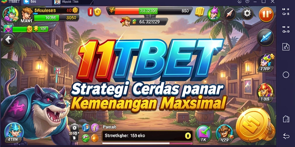 Tampilan gameplay 11TBET yang mendebarkan dan penuh strategi.