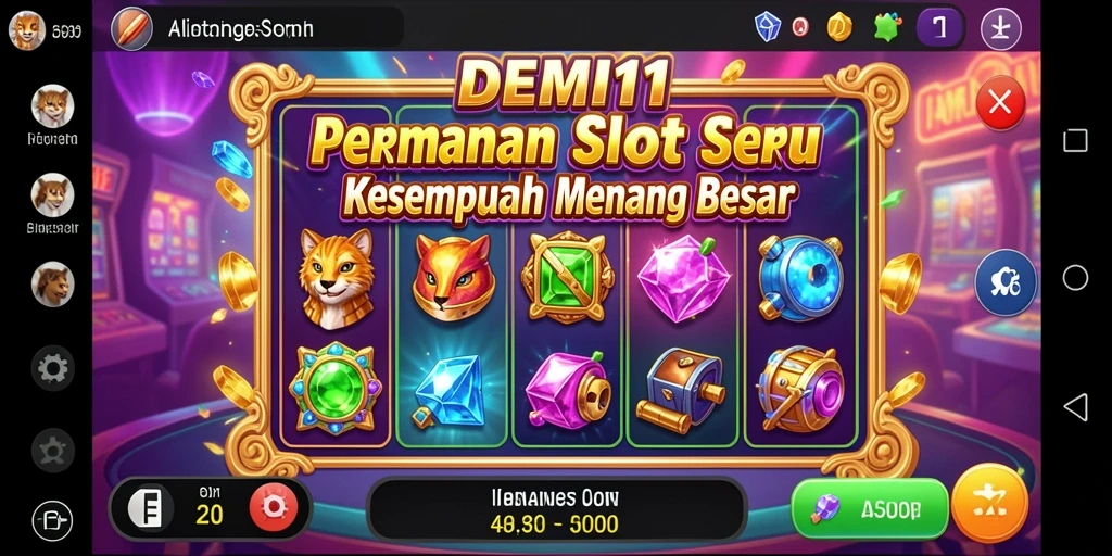 Tampilan screenshot permainan Slot yang penuh aksi dan fitur menarik.