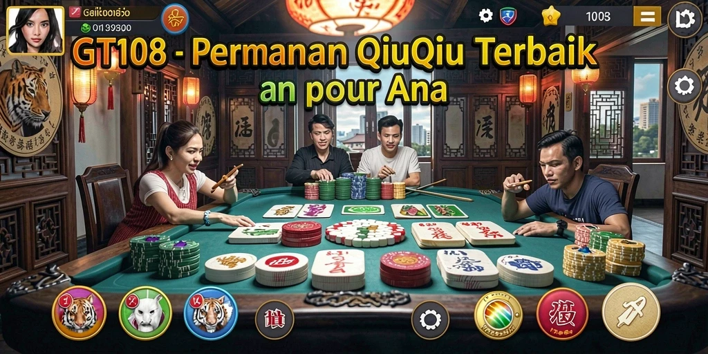 Screenshot gameplay QiuQiu yang menarik dari GT108.