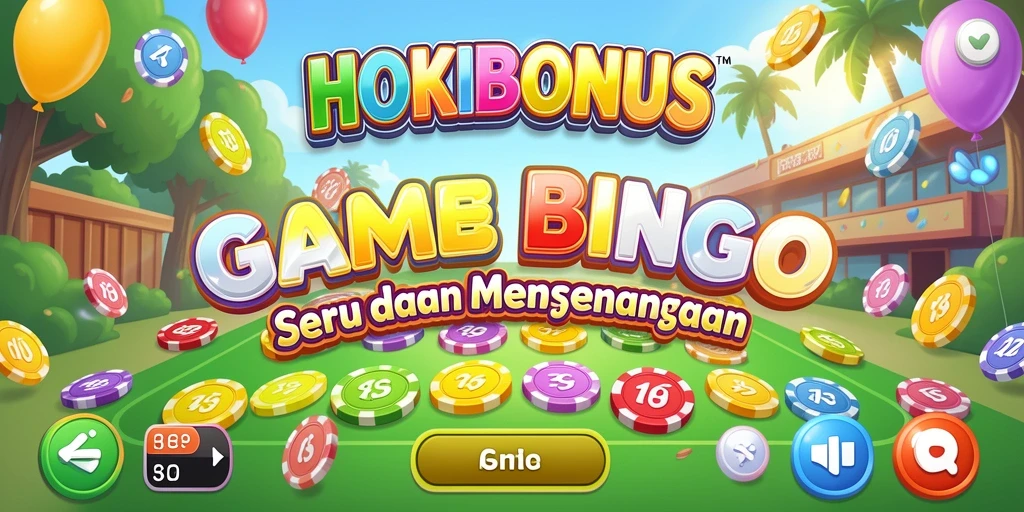 Screenshot gameplay HOKIBONUS menunjukkan keseruan bermain Bingo.
