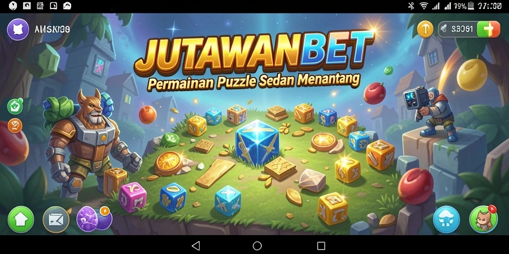 Tampilan screenshot JUTAWANBET saat bermain Puzzle yang seru.