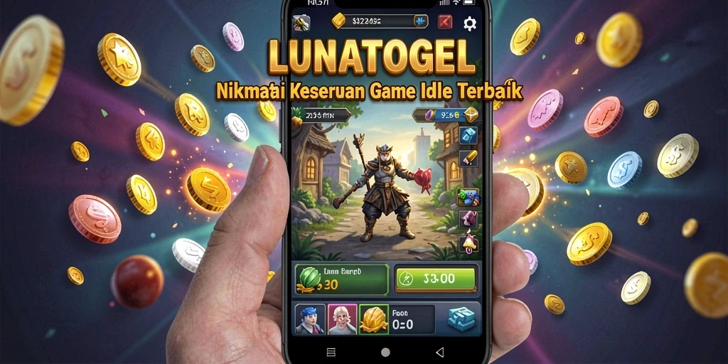 Screenshot gameplay LUNATOGEL yang menunjukkan keseruan bermain Idle.
